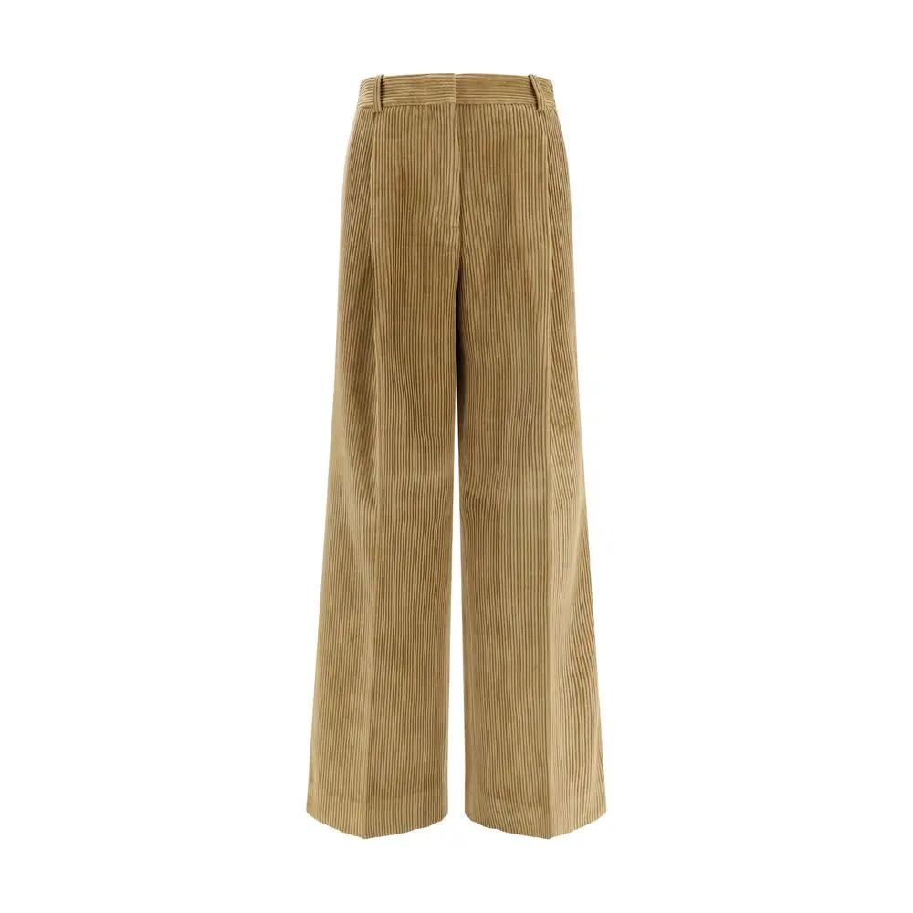 Rohe Beige Cotton Flared Pants