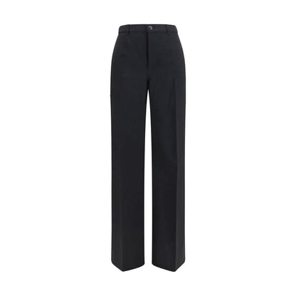 Rick Owens Black Wool Oves Aries Dress Pants
