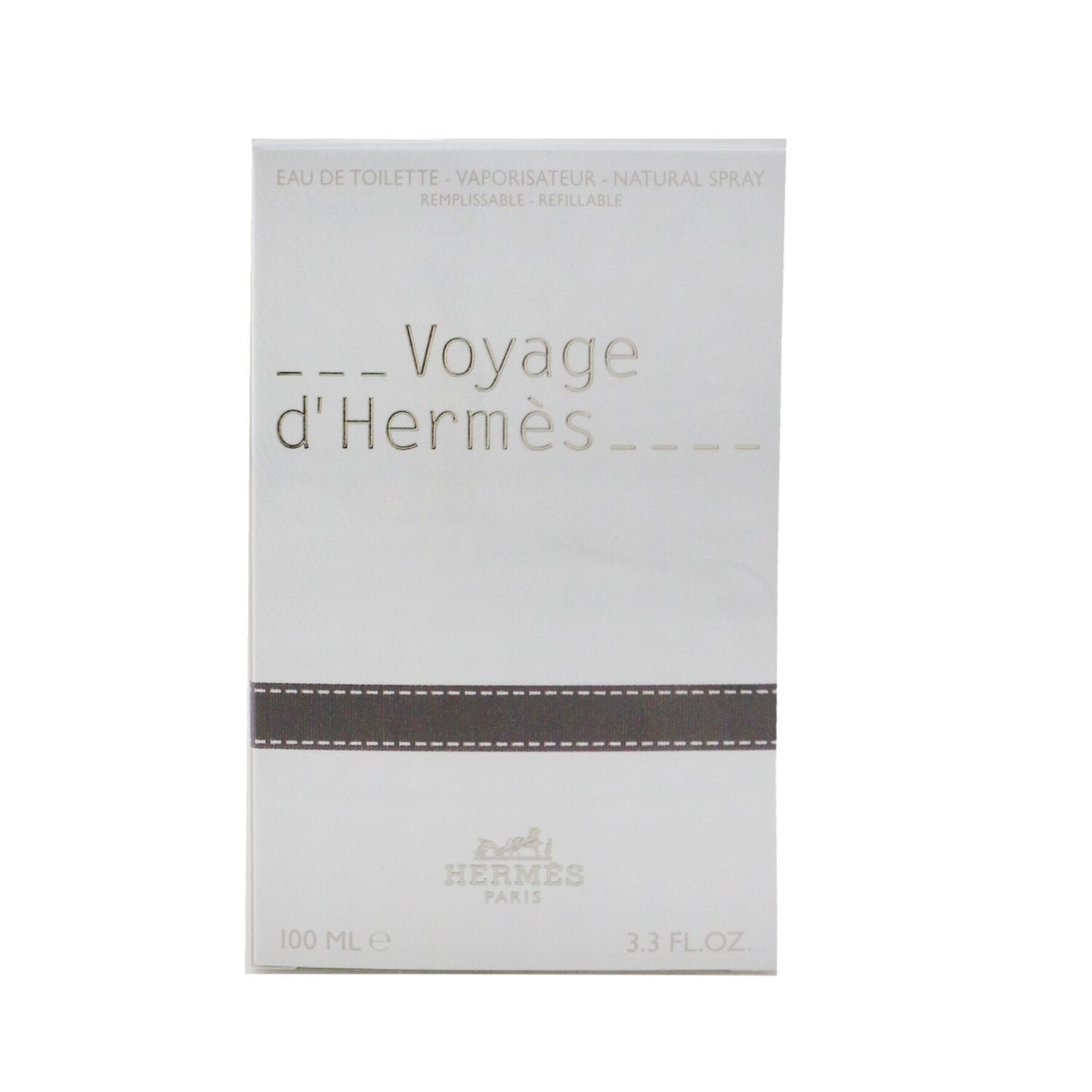 Hermes Voyage D'Hermes Eau De Toilette Refillable Spray  100ml/3.3oz