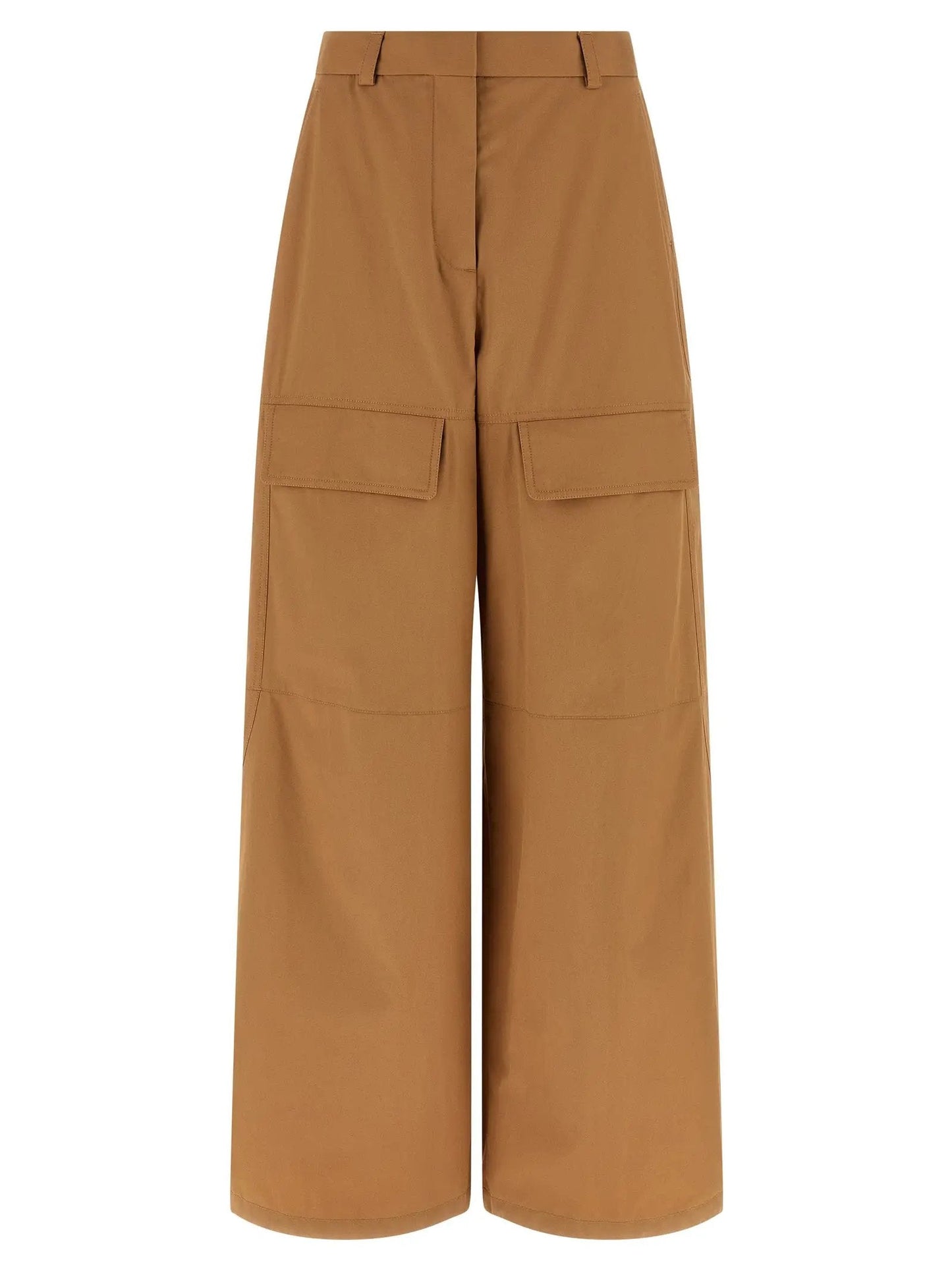 Stella McCartney Beige Cotton Cargo Pants