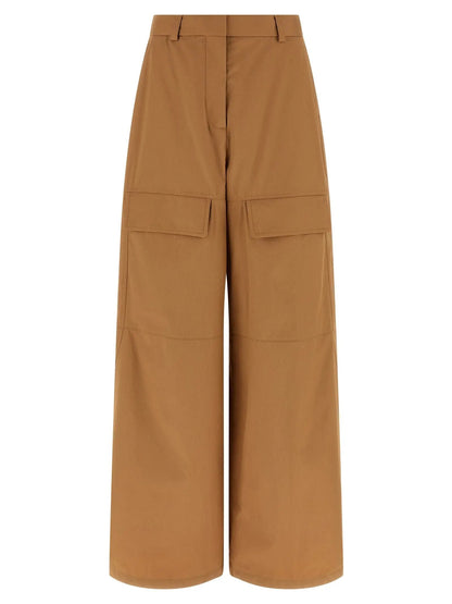 Stella McCartney Beige Cotton Cargo Pants