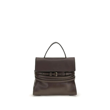 Moschino Brown Goatskin Handbag