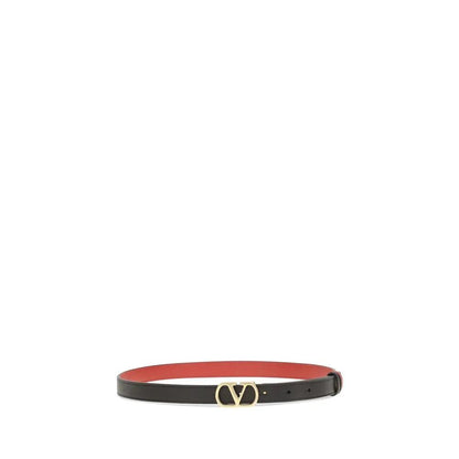Valentino Garavani Black Calfskin Belt