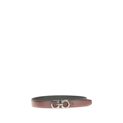 Ferragamo Brown Calf Leather Belt