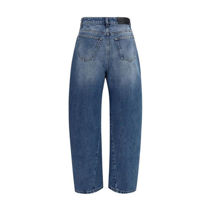 Givenchy Blue Cotton Relaxed Fit Jeans