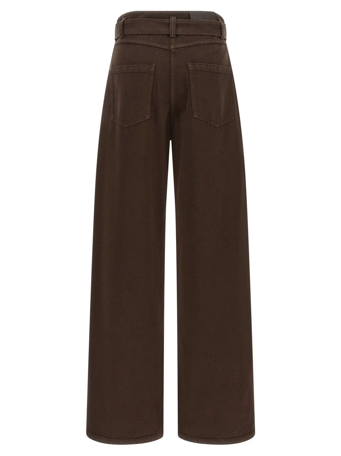 Brunello Cucinelli Brown Cotton Jeans Denim