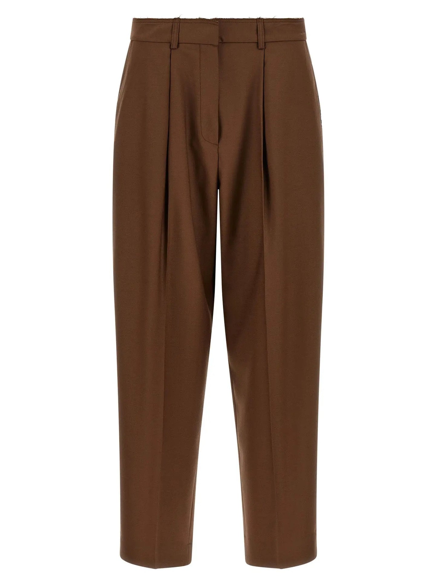 Gianluca Capannolo Beige Wool Casual Pants