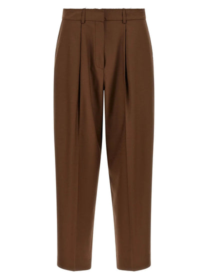 Gianluca Capannolo Beige Wool Casual Pants