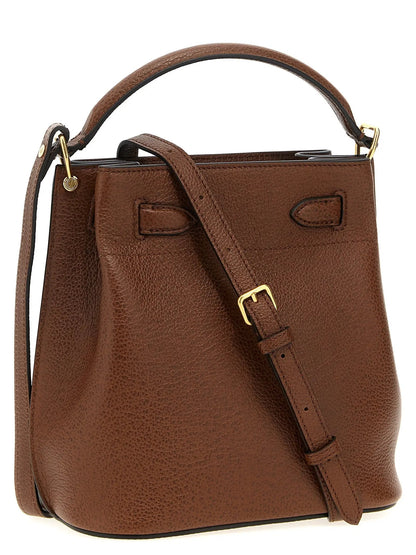 Mulberry Brown Calfskin Crossbody Bag