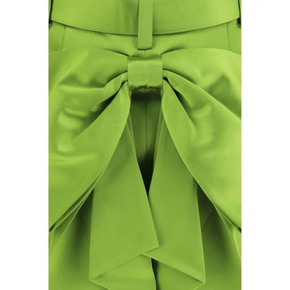 Self-Portrait Bicolor Polyester Mini Skirt