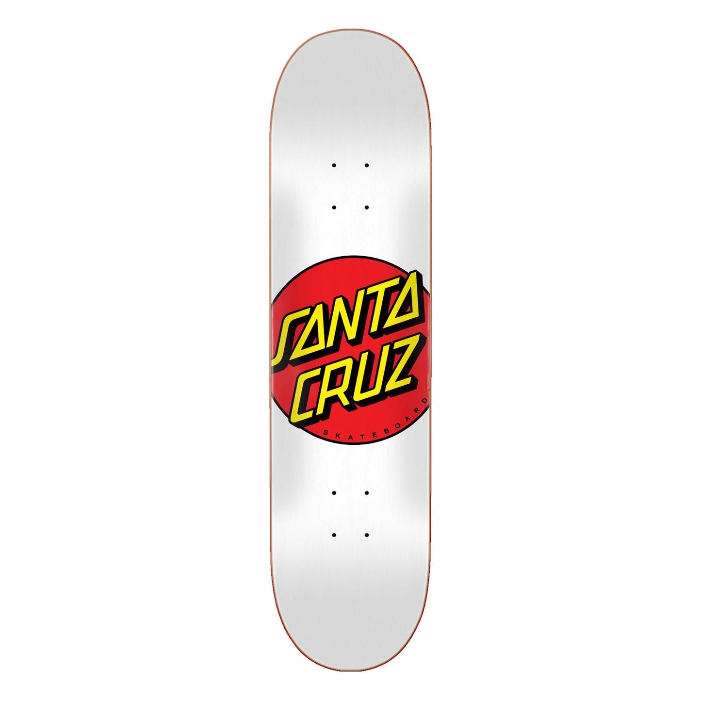 Santa Cruz Deck Classic Dot White 8.0" x 31.62"
