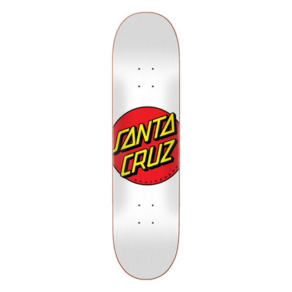 Santa Cruz Deck Classic Dot White 8.0" x 31.62"