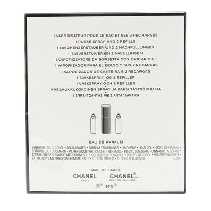 Chanel No.5 Eau Premiere Eau De Parfum Purse Spray And 2 Refills  3x20ml/0.7oz