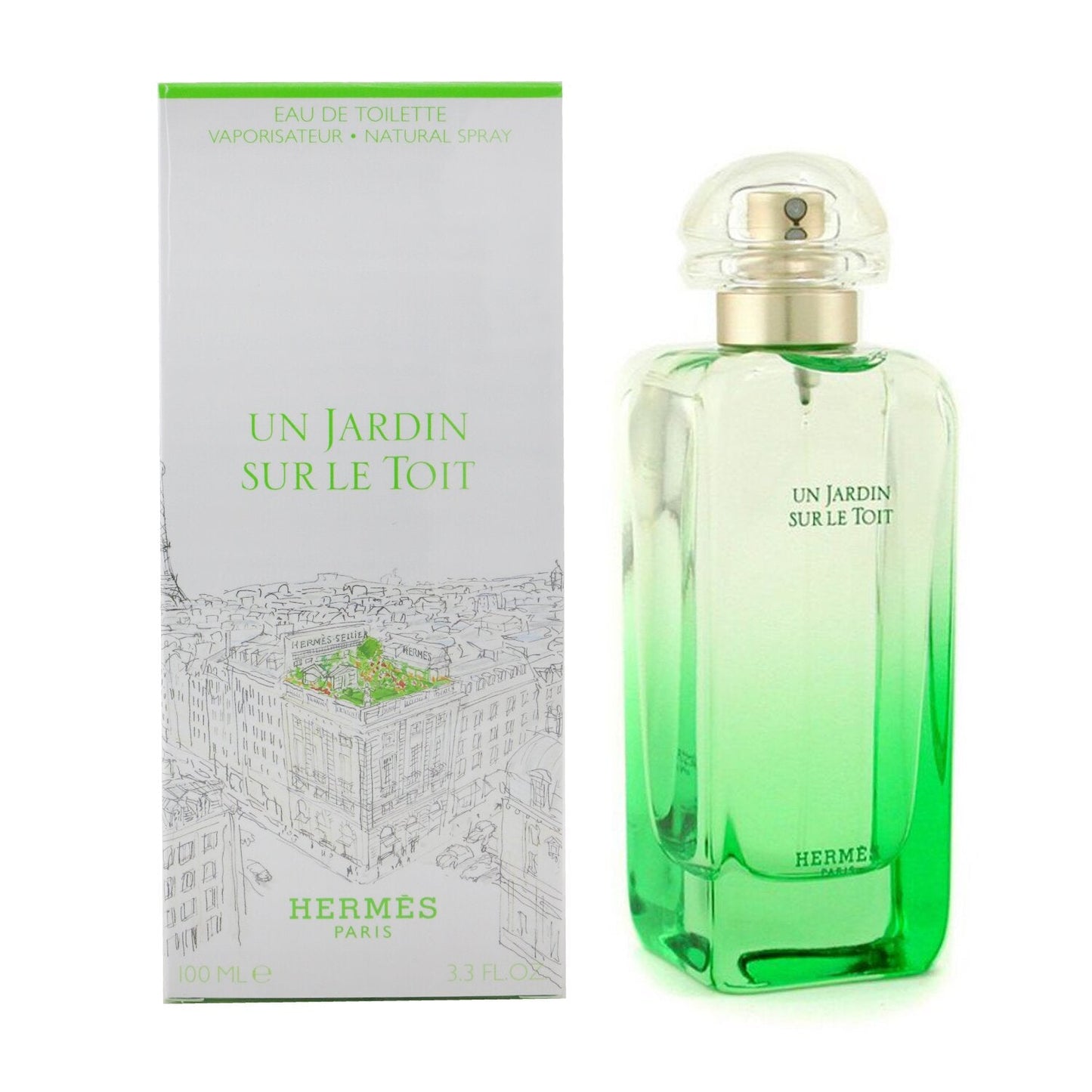 Hermes Un Jardin Sur Le Toit Eau De Toilette Spray  50ml/1.6oz