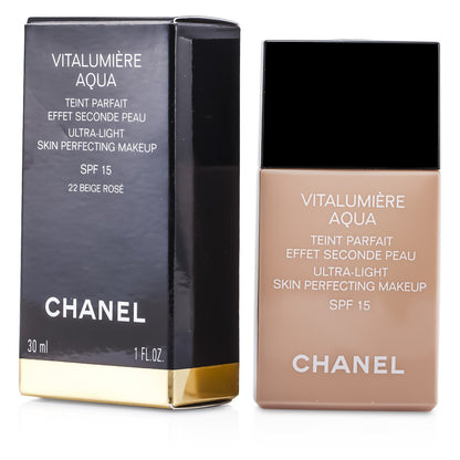 Chanel Vitalumiere Aqua Ultra Light Skin Perfecting Make Up SPF15 - # 10 Beige  30ml/1oz