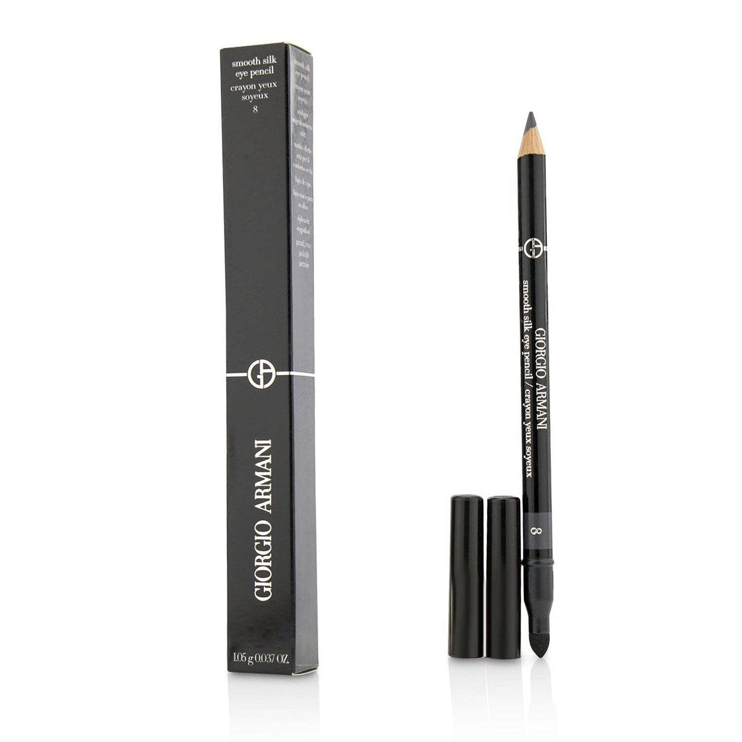Giorgio Armani Smooth Silk Eye Pencil - # 08 Gray (Unboxed)  1.05g/0.037oz