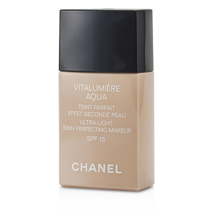 Chanel Vitalumiere Aqua Ultra Light Skin Perfecting Make Up SPF15 - # 10 Beige  30ml/1oz