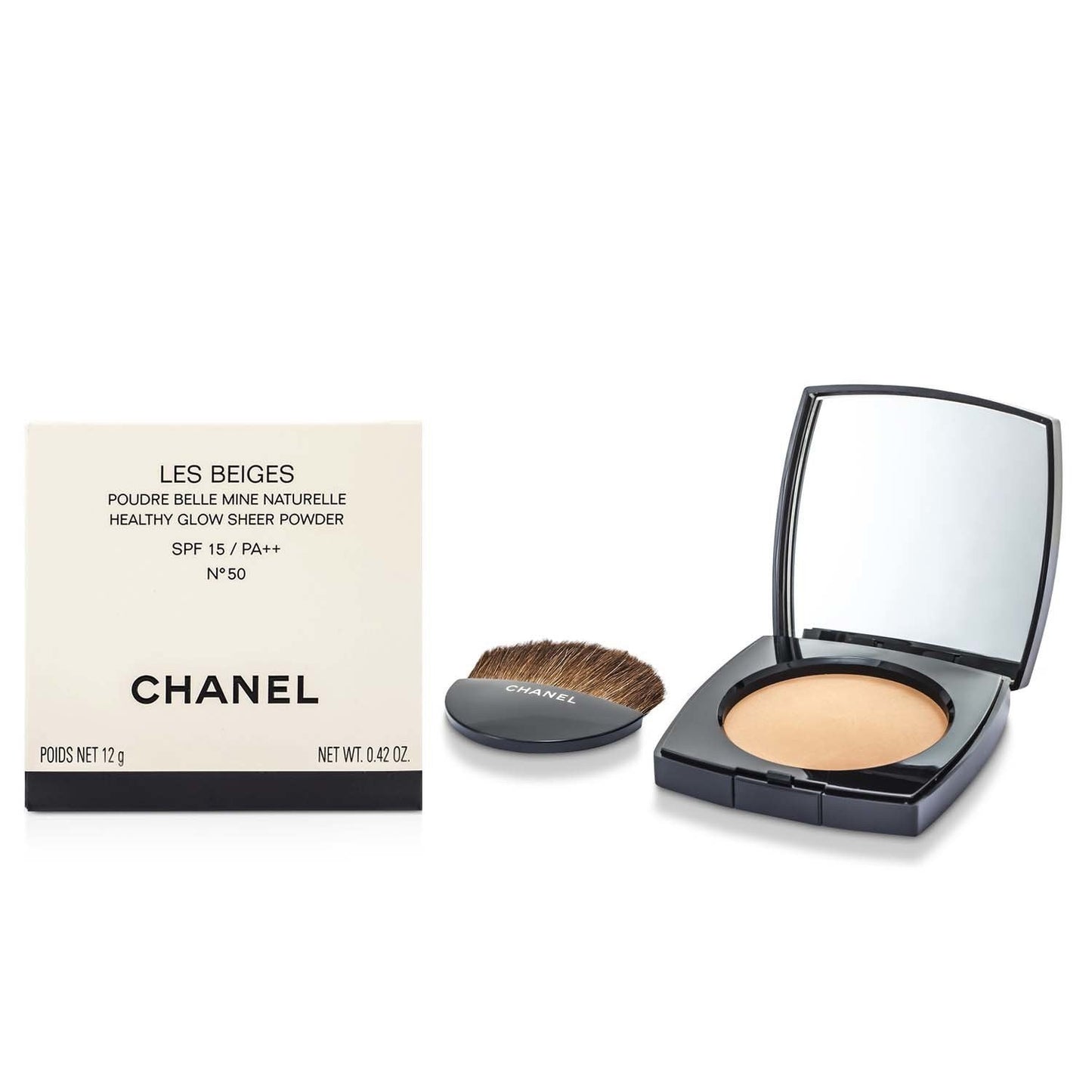 Chanel Les Beiges Healthy Glow Sheer Powder SPF 15 - No. 50  12g/0.4oz