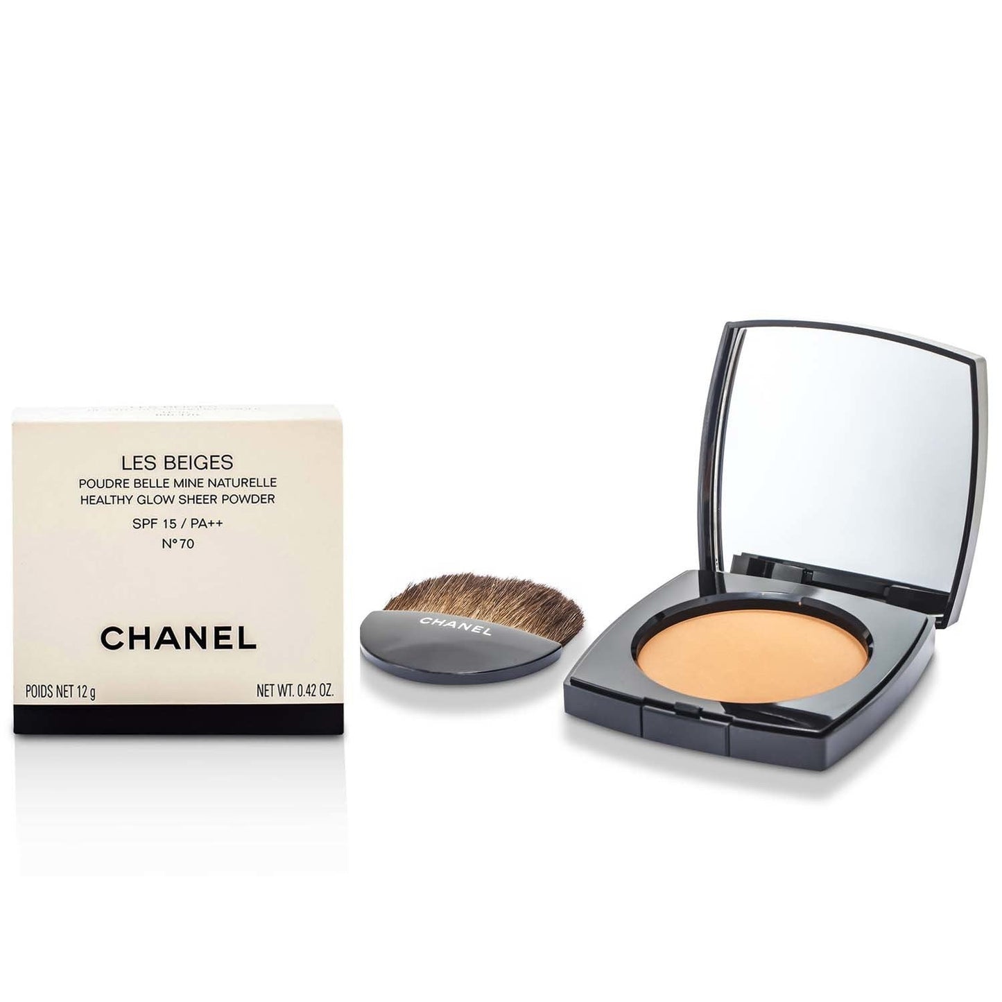 Chanel Les Beiges Healthy Glow Sheer Powder SPF 15 - No. 50  12g/0.4oz