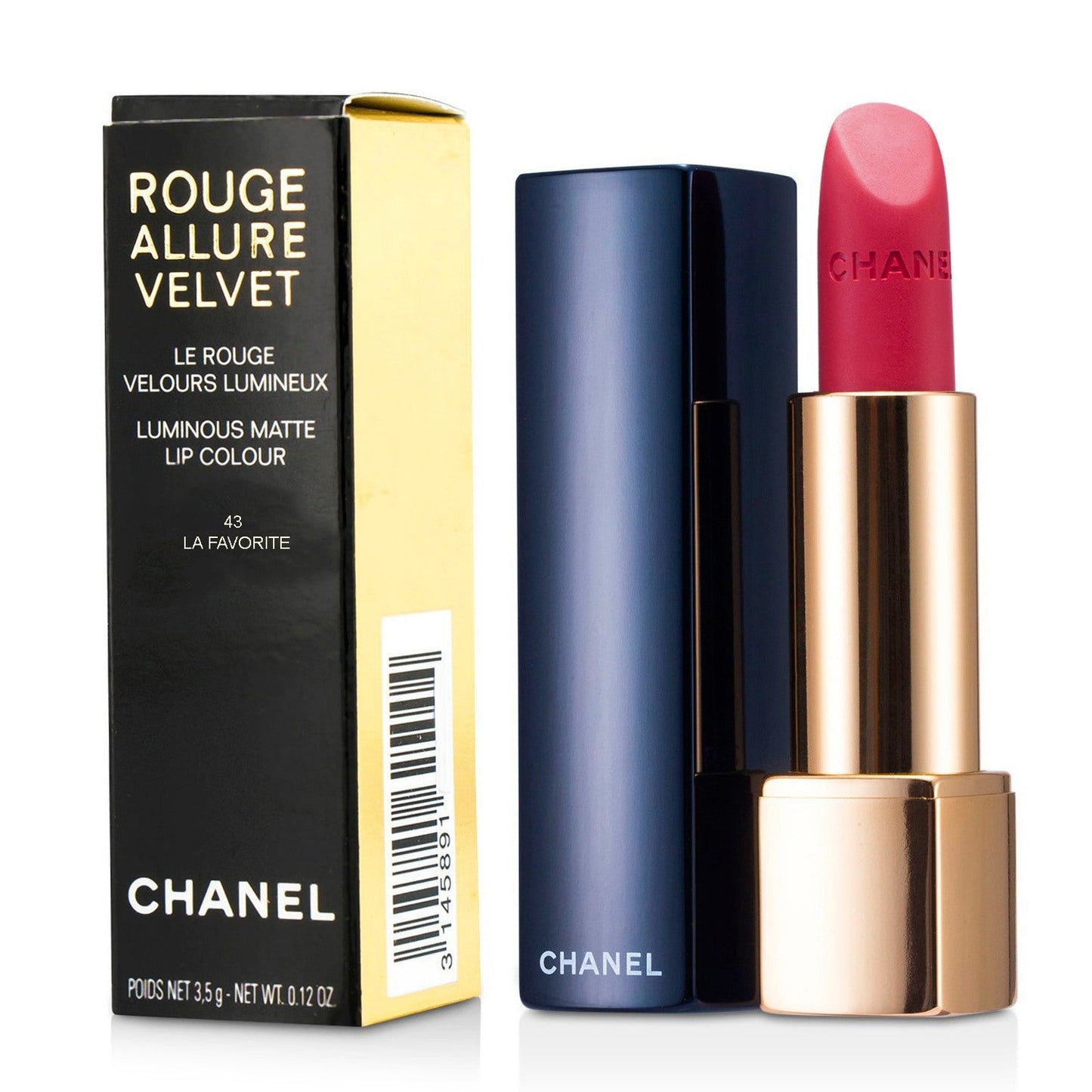 Chanel Rouge Allure Velvet - # 69 Abstrait  3.5g/0.12oz