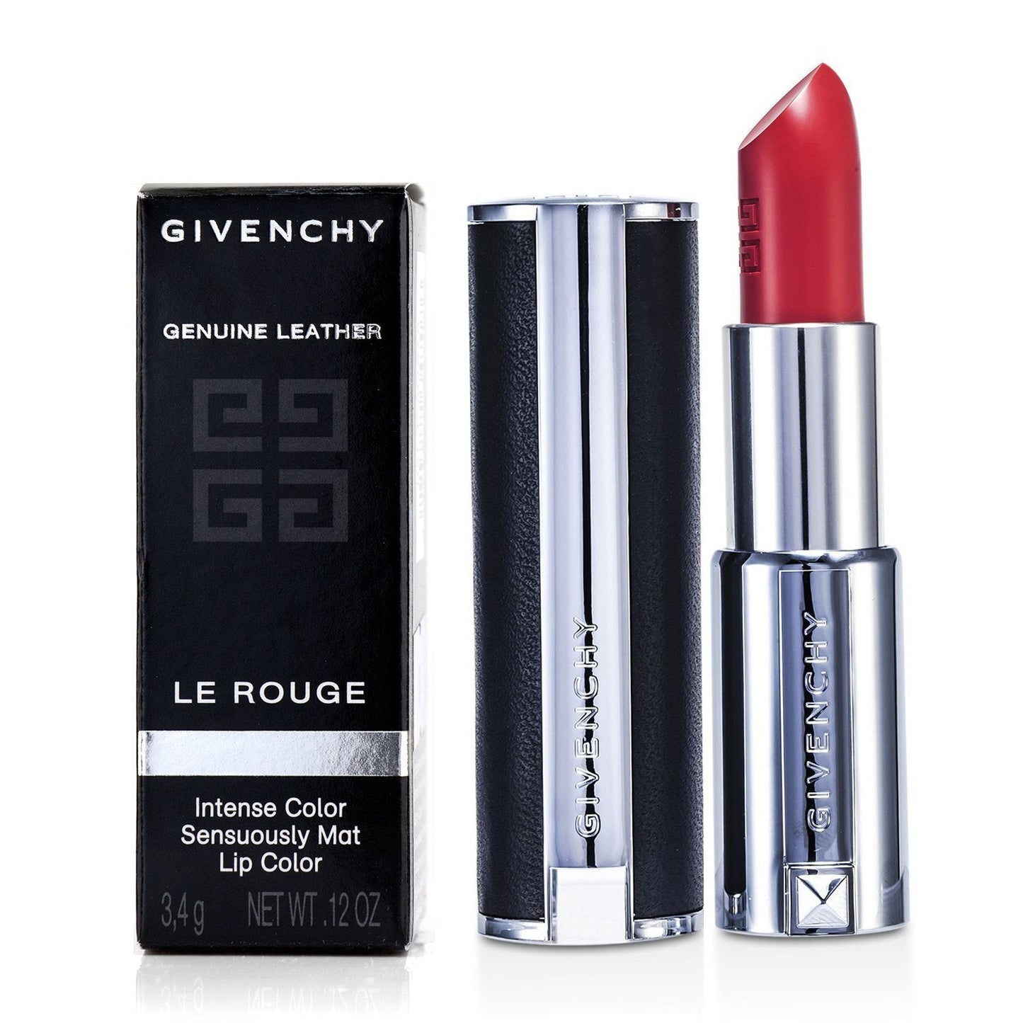 Givenchy Le Rouge Intense Color Sensuously Mat Lipstick - # 302 Hibiscus Exclusif  3.4g/0.12oz