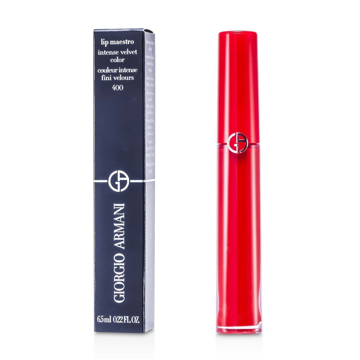 Giorgio Armani Lip Maestro Intense Velvet Color (Liquid Lipstick) - # 417 (Blaze)  6.5ml/0.22oz