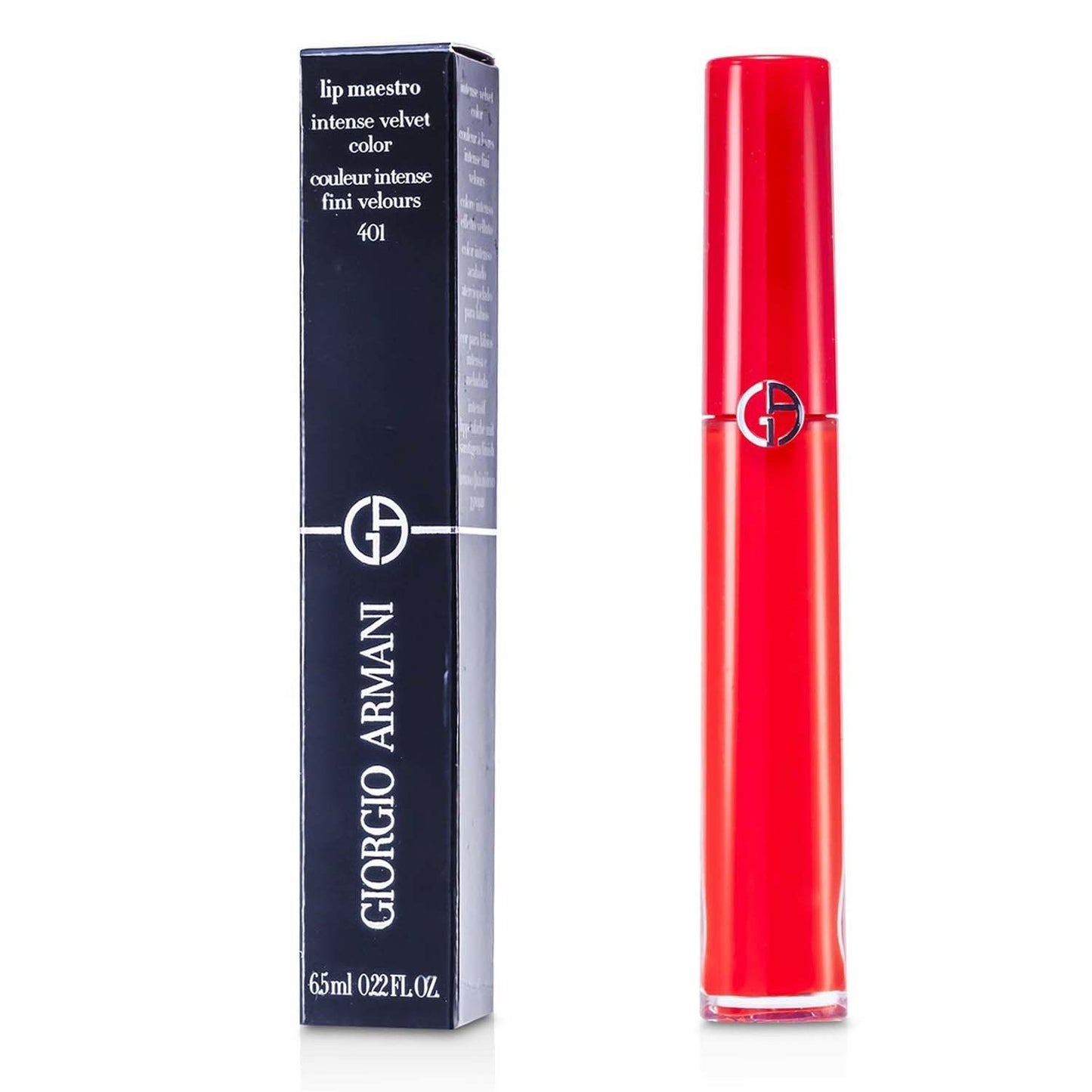 Giorgio Armani Lip Maestro Intense Velvet Color (Liquid Lipstick) - # 204 (Nuda)  6.5ml/0.22oz