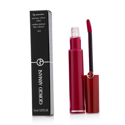 Giorgio Armani Lip Maestro Intense Velvet Color (Liquid Lipstick) - # 405 (Sultan)  6.5ml/0.22oz