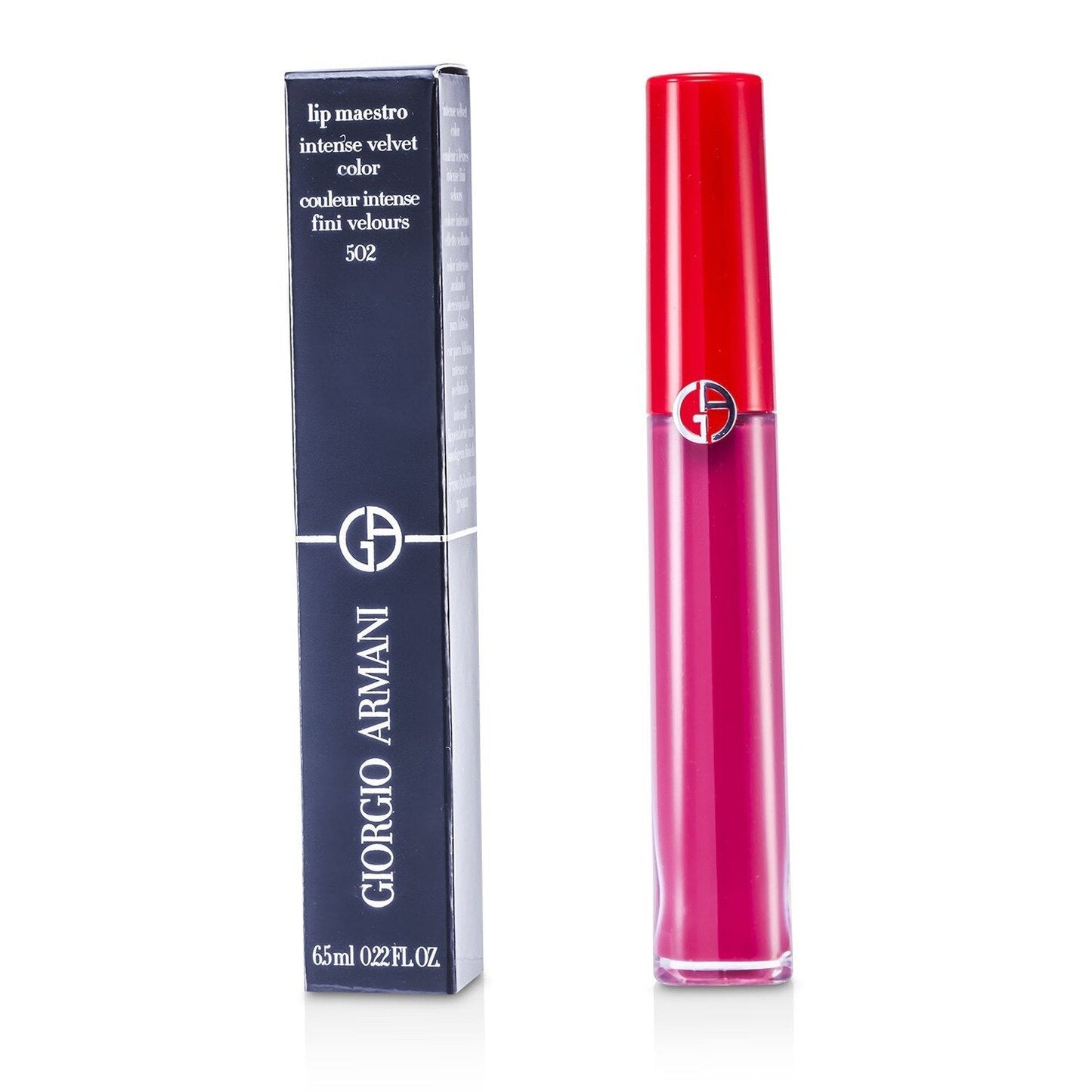 Giorgio Armani Lip Maestro Intense Velvet Color (Liquid Lipstick) - # 529 Rose Plum  6.5ml/0.22oz