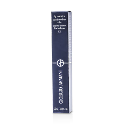Giorgio Armani Lip Maestro Intense Velvet Color (Liquid Lipstick) - # 402 (Chinese Lacquer) (Unboxed)  6.5ml/0.22oz