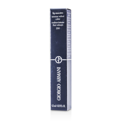 Giorgio Armani Lip Maestro Intense Velvet Color (Liquid Lipstick) - # 402 (Chinese Lacquer) (Unboxed)  6.5ml/0.22oz