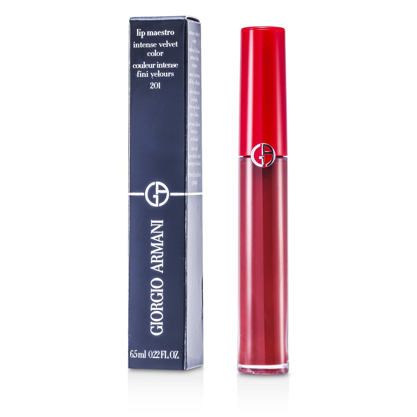 Giorgio Armani Lip Maestro Intense Velvet Color (Liquid Lipstick) - # 103 (Tadzio)  6.5ml/0.22oz
