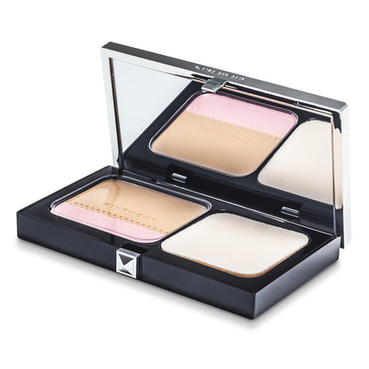 Givenchy Teint Couture Long Wear Compact Foundation & Highlighter SPF10 - # 4 Elegant Beige (Unboxed)  10g/0.35oz