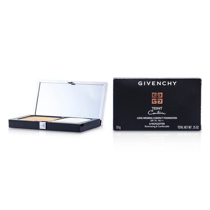Givenchy Teint Couture Long Wear Compact Foundation & Highlighter SPF10 - # 3 Elegant Sand (Unboxed)  10g/0.35oz