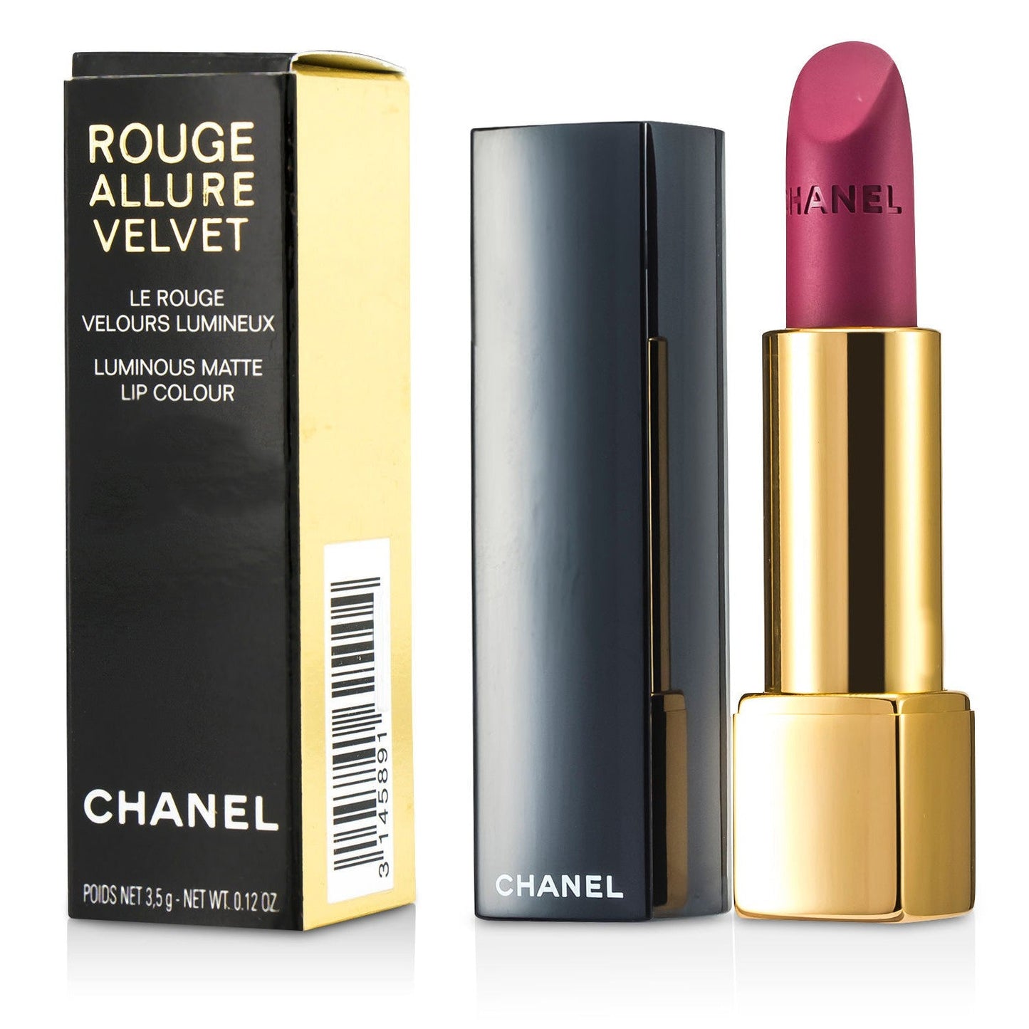 Chanel Rouge Allure Velvet - # 57 Rouge Feu  3.5g/0.12oz