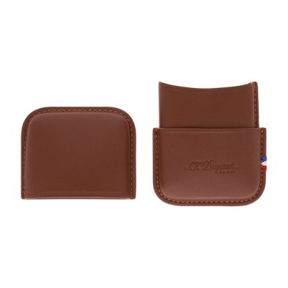 S.T. DUPONT LIGNE 2 LIGHTER CASE/ETUI BROWN 183071