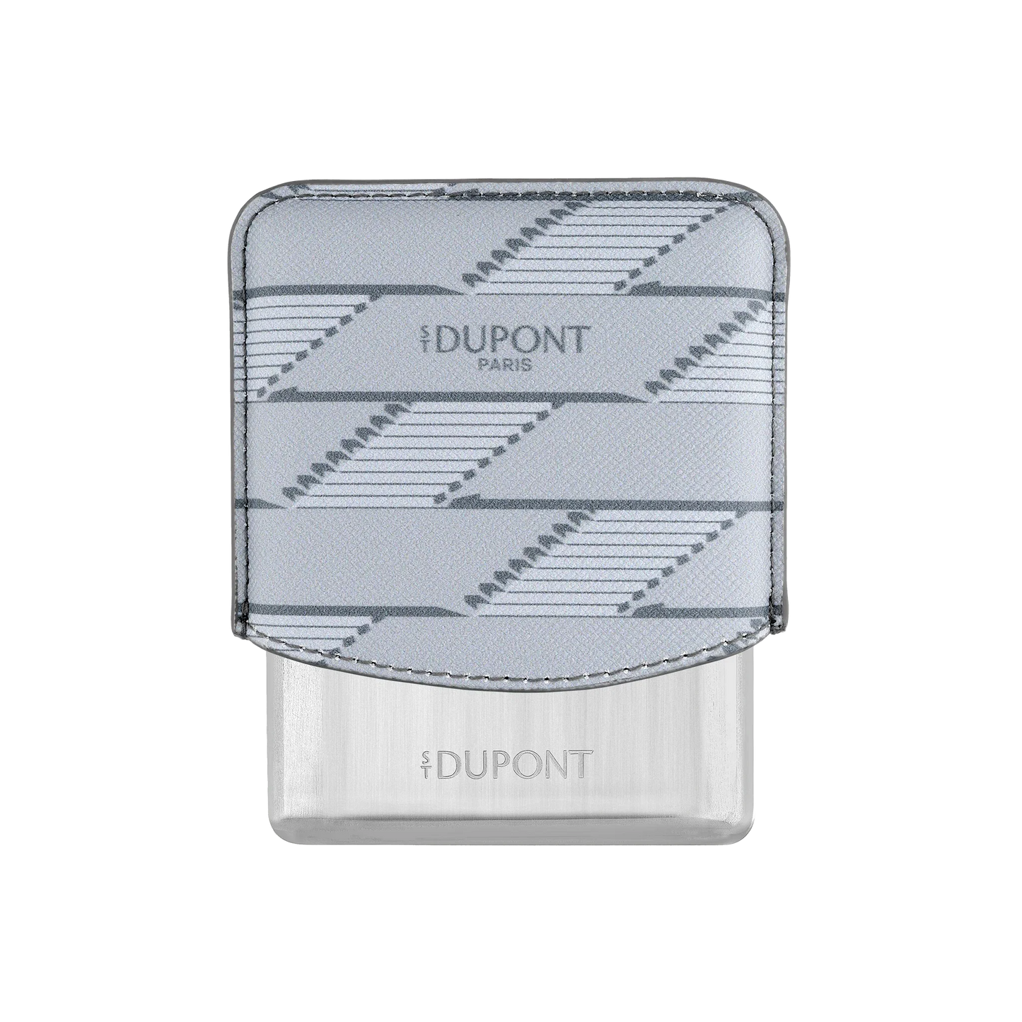 S.T. DUPONT Monogram 1872 Grey Coated Canvas Cigarette Case/Étui Cigarette 183180