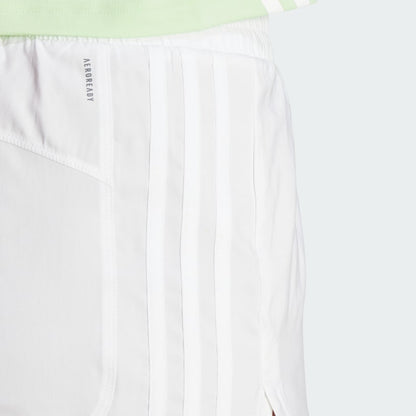 Women's adidas Pacer Training 3-Stripes Woven High-Rise Shorts