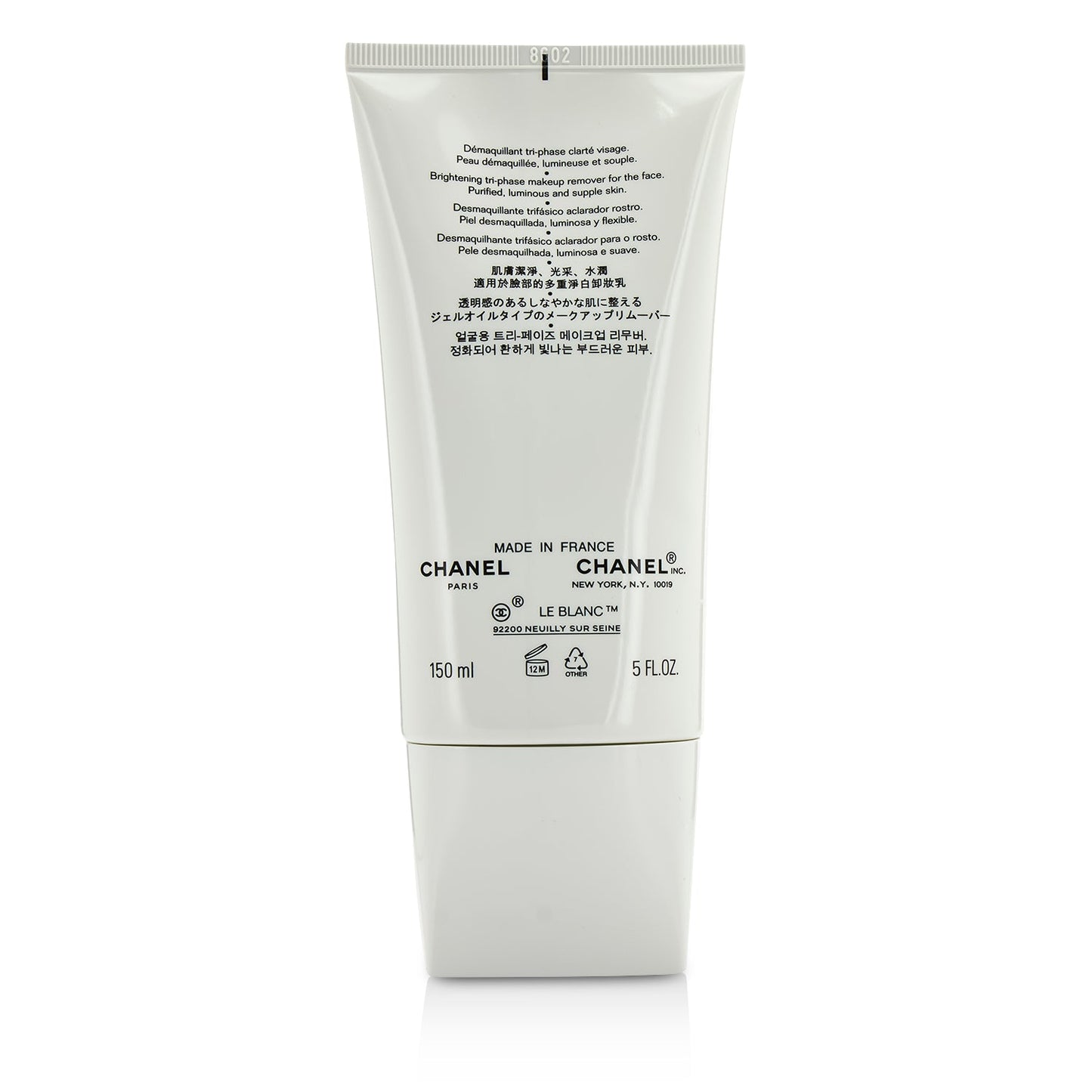 Chanel Le Blanc Brightening Tri-Phase Makeup Remover  150ml/5oz