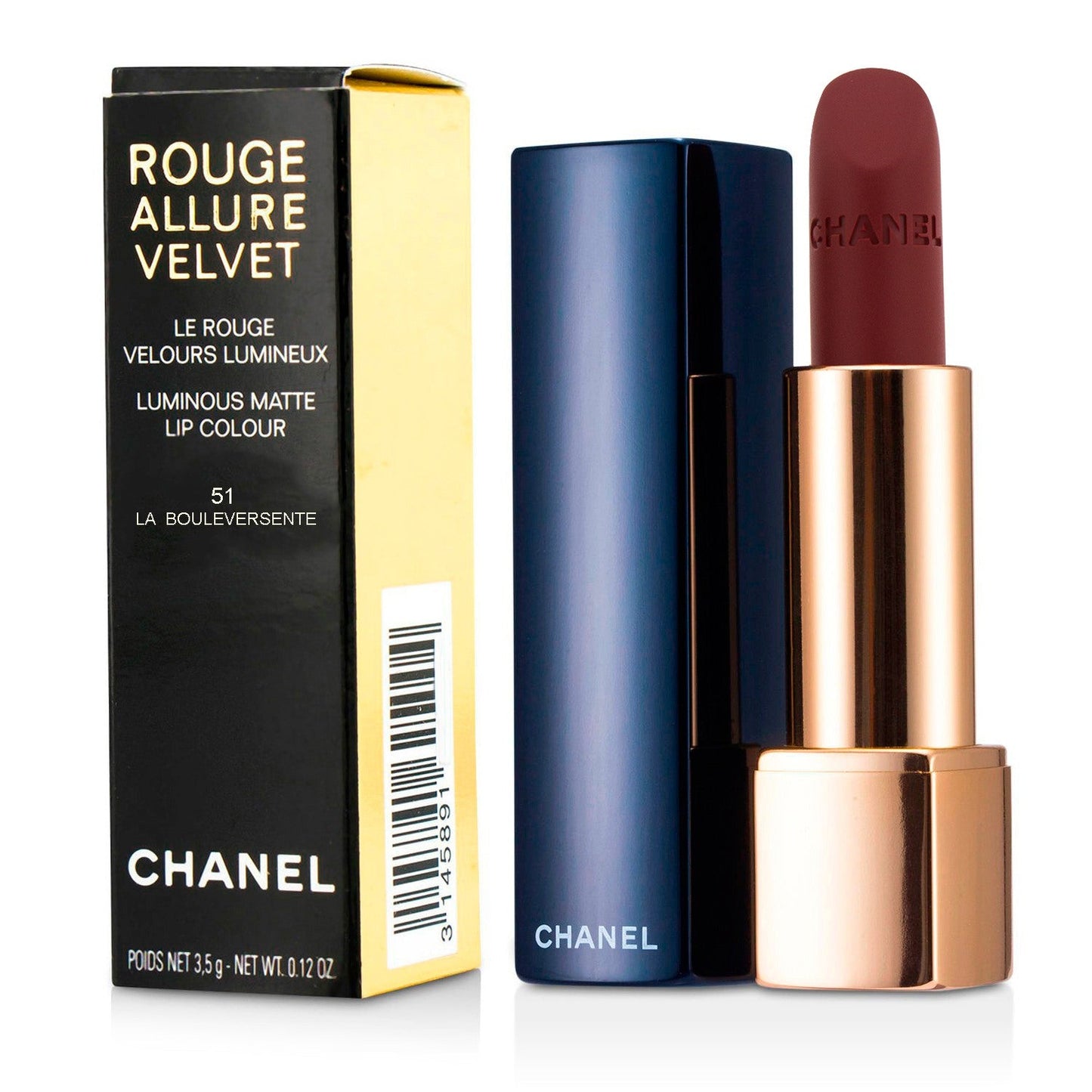 Chanel Rouge Allure Velvet - # 69 Abstrait  3.5g/0.12oz