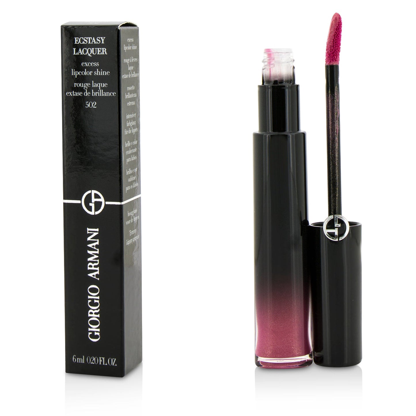 Giorgio Armani Ecstasy Lacquer Excess Lipcolor Shine - #516 Flashlight  6ml/0.2oz