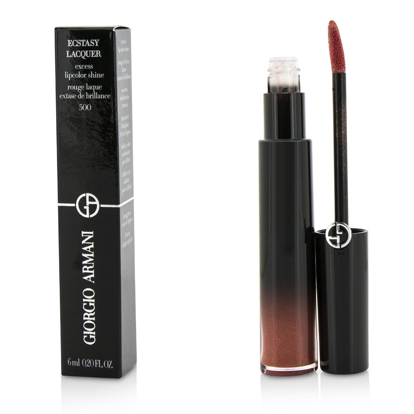 Giorgio Armani Ecstasy Lacquer Excess Lipcolor Shine - #516 Flashlight  6ml/0.2oz