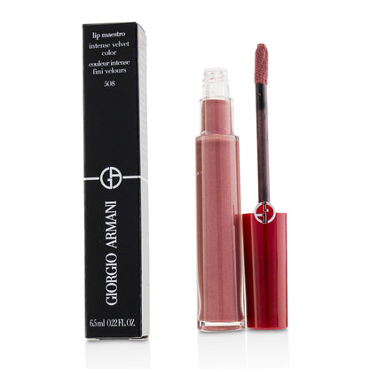 Giorgio Armani Lip Maestro Intense Velvet Color (Liquid Lipstick) - # 204 (Nuda)  6.5ml/0.22oz
