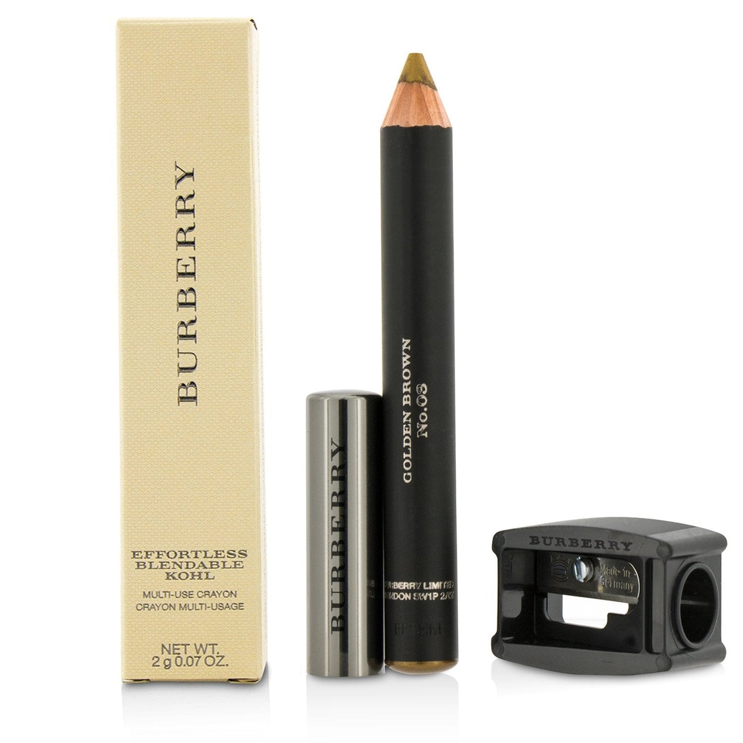Burberry Effortless Blendable Kohl Multi Use Crayon - # No. 02 Chestnut Brown  2g/0.07oz