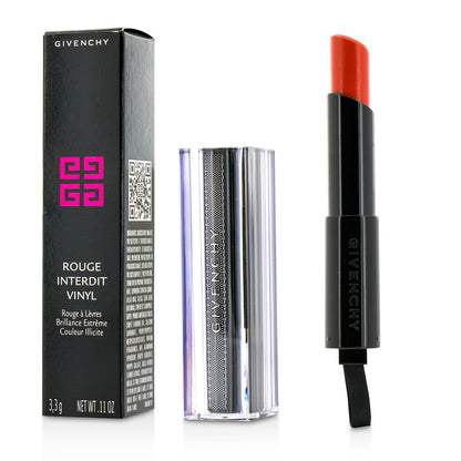 Givenchy Rouge Interdit Vinyl Extreme Shine Lipstick - # 07 Fuchsia Illicite  3.3g/0.11oz