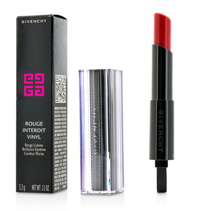 Givenchy Rouge Interdit Vinyl Extreme Shine Lipstick - # 07 Fuchsia Illicite (Unboxed)  3.3g/0.11oz