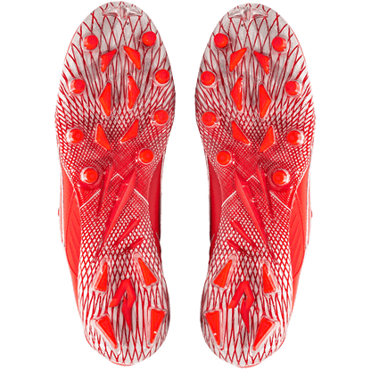 Phenom Elite Quantum Speed 2.0 Football Cleats - Red