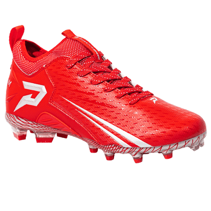 Phenom Elite Quantum Speed 2.0 Football Cleats - Red