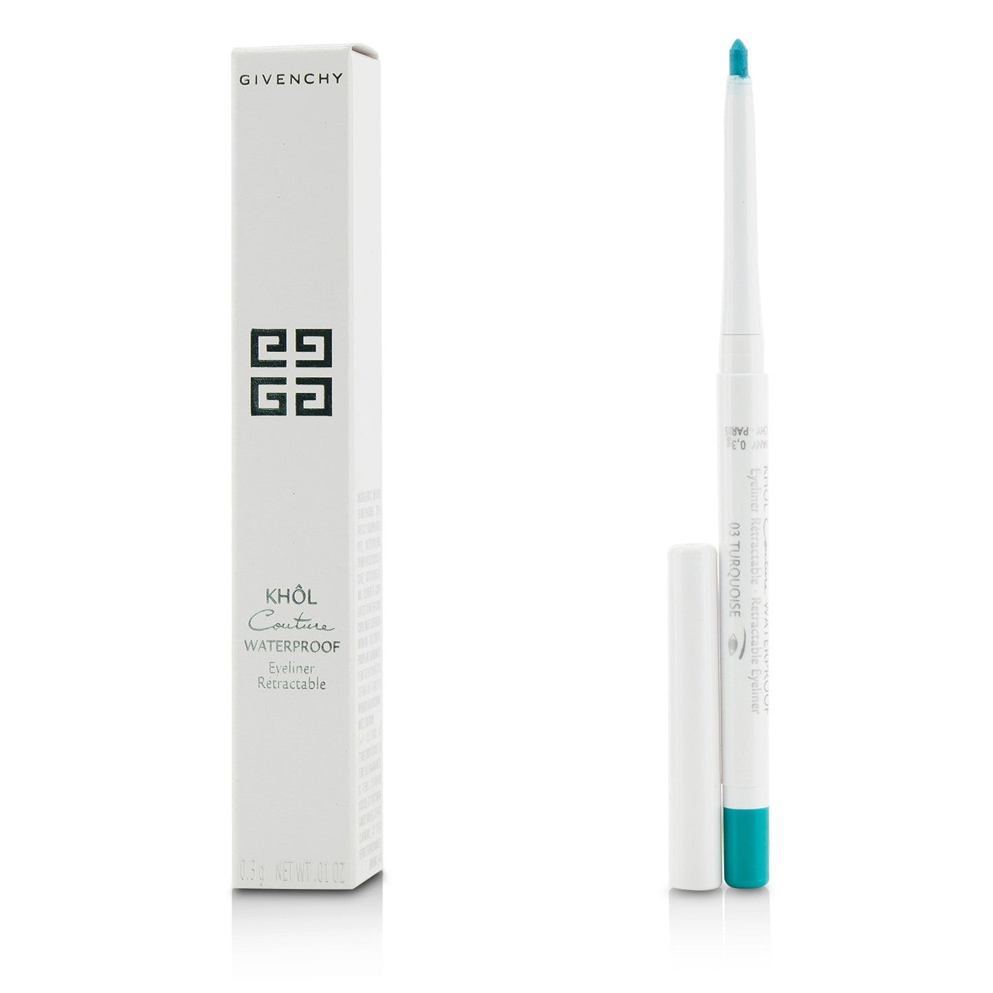 Givenchy Khol Couture Waterproof Retractable Eyeliner - # 01 Black  0.3g/0.01oz