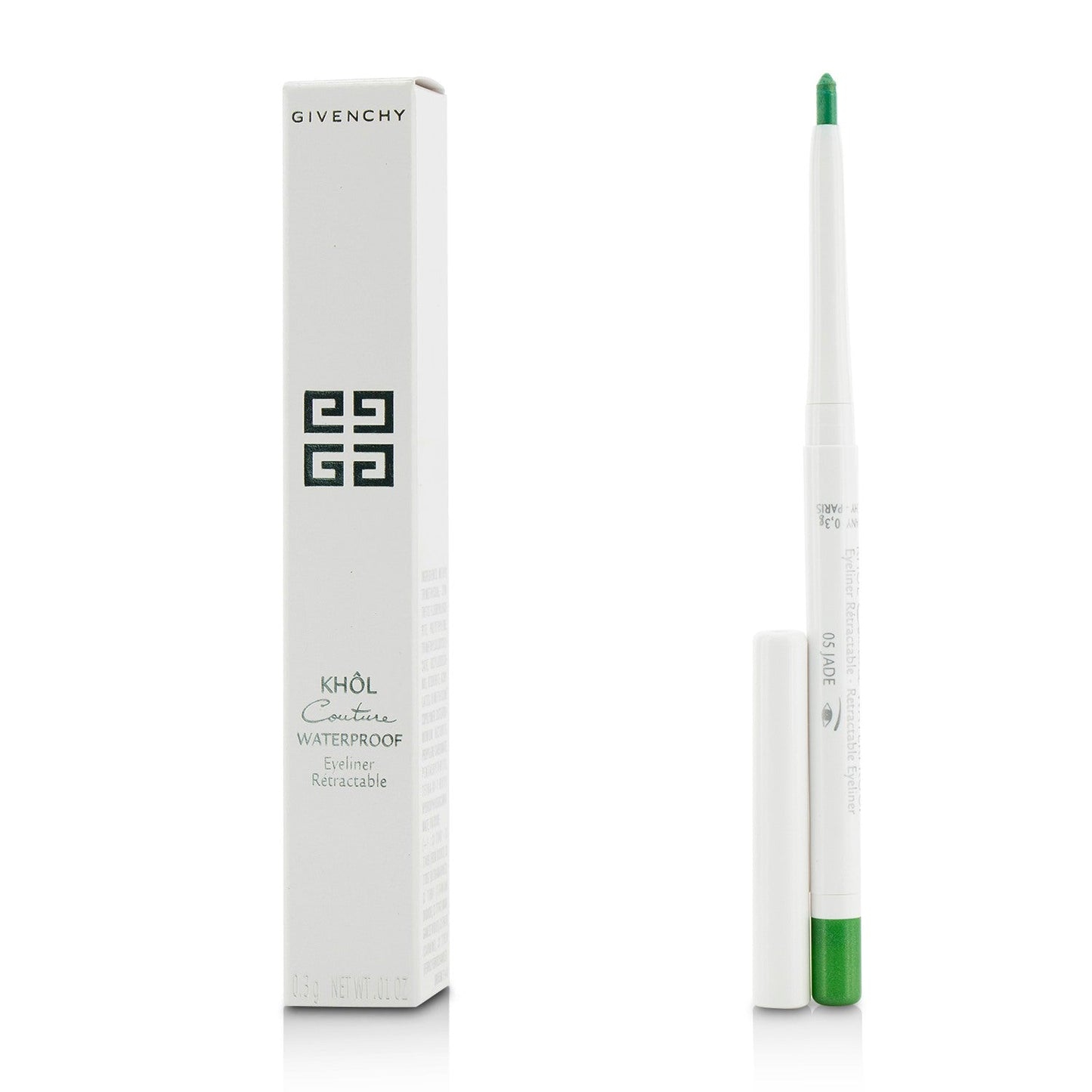 Givenchy Khol Couture Waterproof Retractable Eyeliner - # 01 Black  0.3g/0.01oz